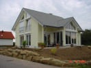 Neubauhaus mit Wintergarten